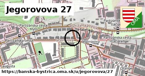 Jegorovova 27, Banská Bystrica