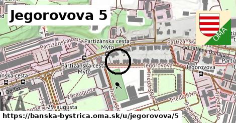Jegorovova 5, Banská Bystrica