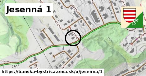 Jesenná 1, Banská Bystrica