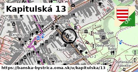 Kapitulská 13, Banská Bystrica