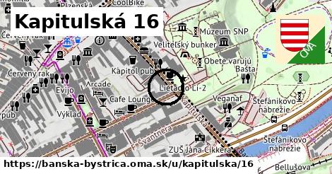 Kapitulská 16, Banská Bystrica