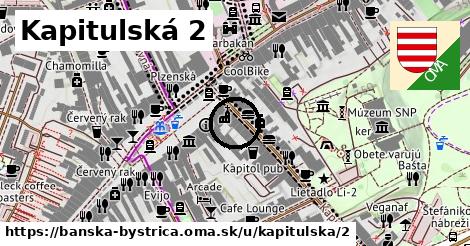 Kapitulská 2, Banská Bystrica