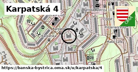 Karpatská 4, Banská Bystrica