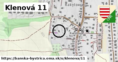 Klenová 11, Banská Bystrica