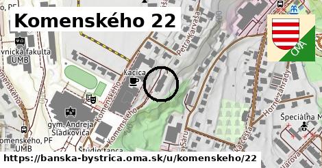 Komenského 22, Banská Bystrica