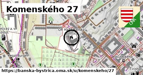 Komenského 27, Banská Bystrica