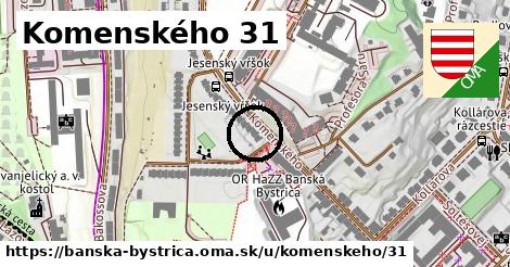 Komenského 31, Banská Bystrica