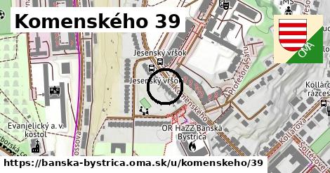 Komenského 39, Banská Bystrica