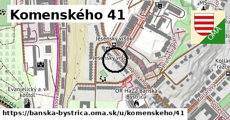 Komenského 41, Banská Bystrica