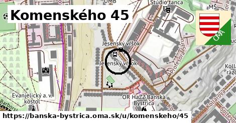 Komenského 45, Banská Bystrica