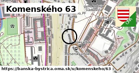 Komenského 63, Banská Bystrica