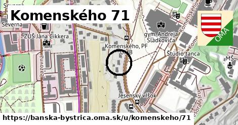 Komenského 71, Banská Bystrica