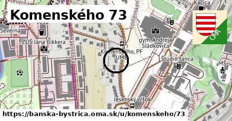 Komenského 73, Banská Bystrica