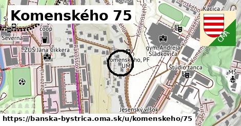 Komenského 75, Banská Bystrica