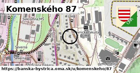 Komenského 87, Banská Bystrica