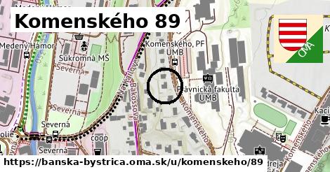 Komenského 89, Banská Bystrica