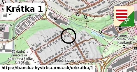 Krátka 1, Banská Bystrica