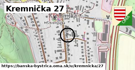 Kremnička 27, Banská Bystrica