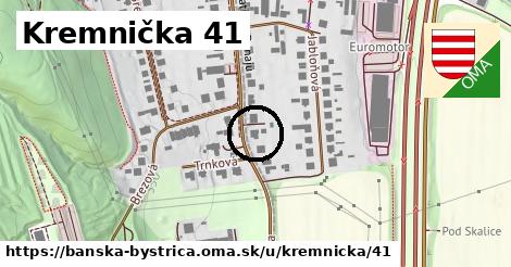 Kremnička 41, Banská Bystrica