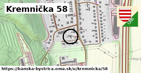 Kremnička 58, Banská Bystrica