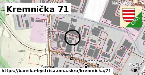 Kremnička 71, Banská Bystrica