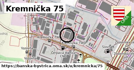 Kremnička 75, Banská Bystrica