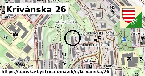 Krivánska 26, Banská Bystrica