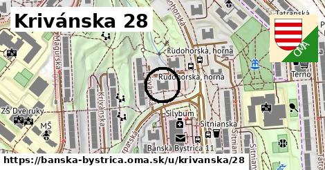 Krivánska 28, Banská Bystrica