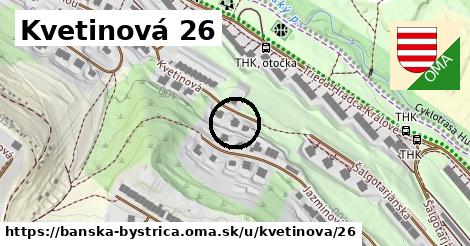 Kvetinová 26, Banská Bystrica