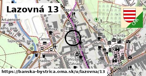 Lazovná 13, Banská Bystrica