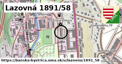Lazovná 1891/58, Banská Bystrica