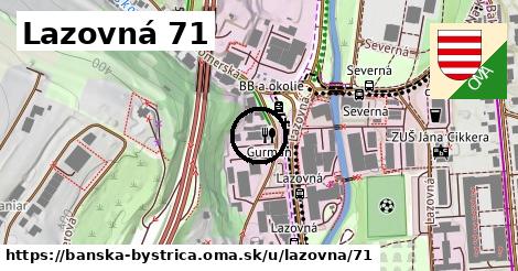 Lazovná 71, Banská Bystrica