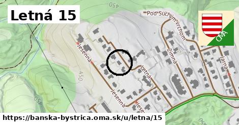 Letná 15, Banská Bystrica