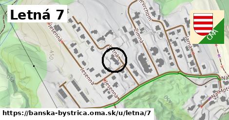 Letná 7, Banská Bystrica