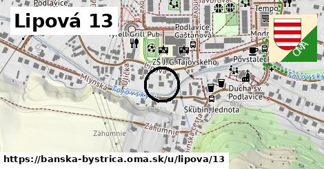 Lipová 13, Banská Bystrica