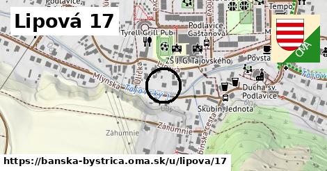 Lipová 17, Banská Bystrica