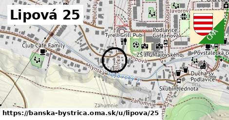 Lipová 25, Banská Bystrica