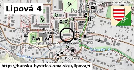 Lipová 4, Banská Bystrica