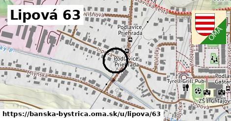 Lipová 63, Banská Bystrica