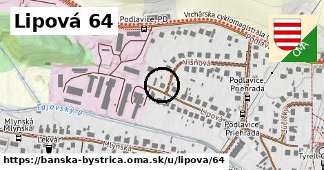 Lipová 64, Banská Bystrica