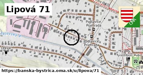 Lipová 71, Banská Bystrica