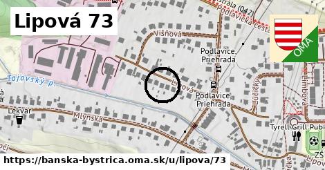 Lipová 73, Banská Bystrica