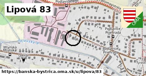 Lipová 83, Banská Bystrica