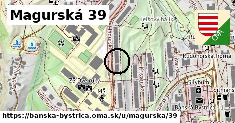 Magurská 39, Banská Bystrica