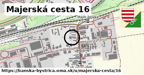 Majerská cesta 16, Banská Bystrica