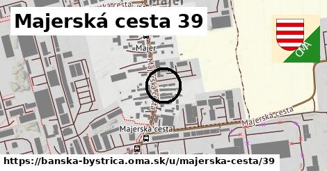 Majerská cesta 39, Banská Bystrica