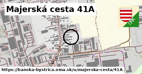 Majerská cesta 41A, Banská Bystrica