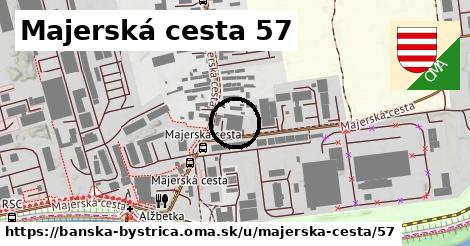 Majerská cesta 57, Banská Bystrica