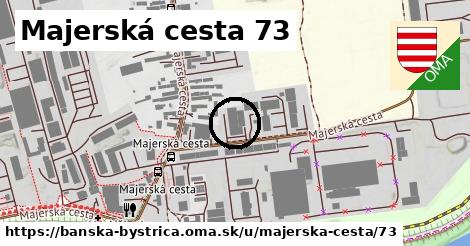 Majerská cesta 73, Banská Bystrica