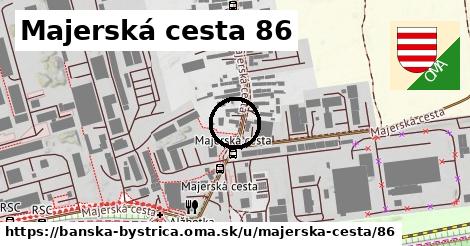 Majerská cesta 86, Banská Bystrica